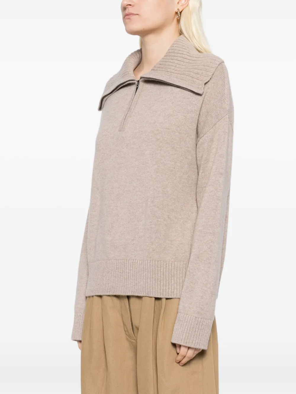 N.Peal Kasjmier trui Beige