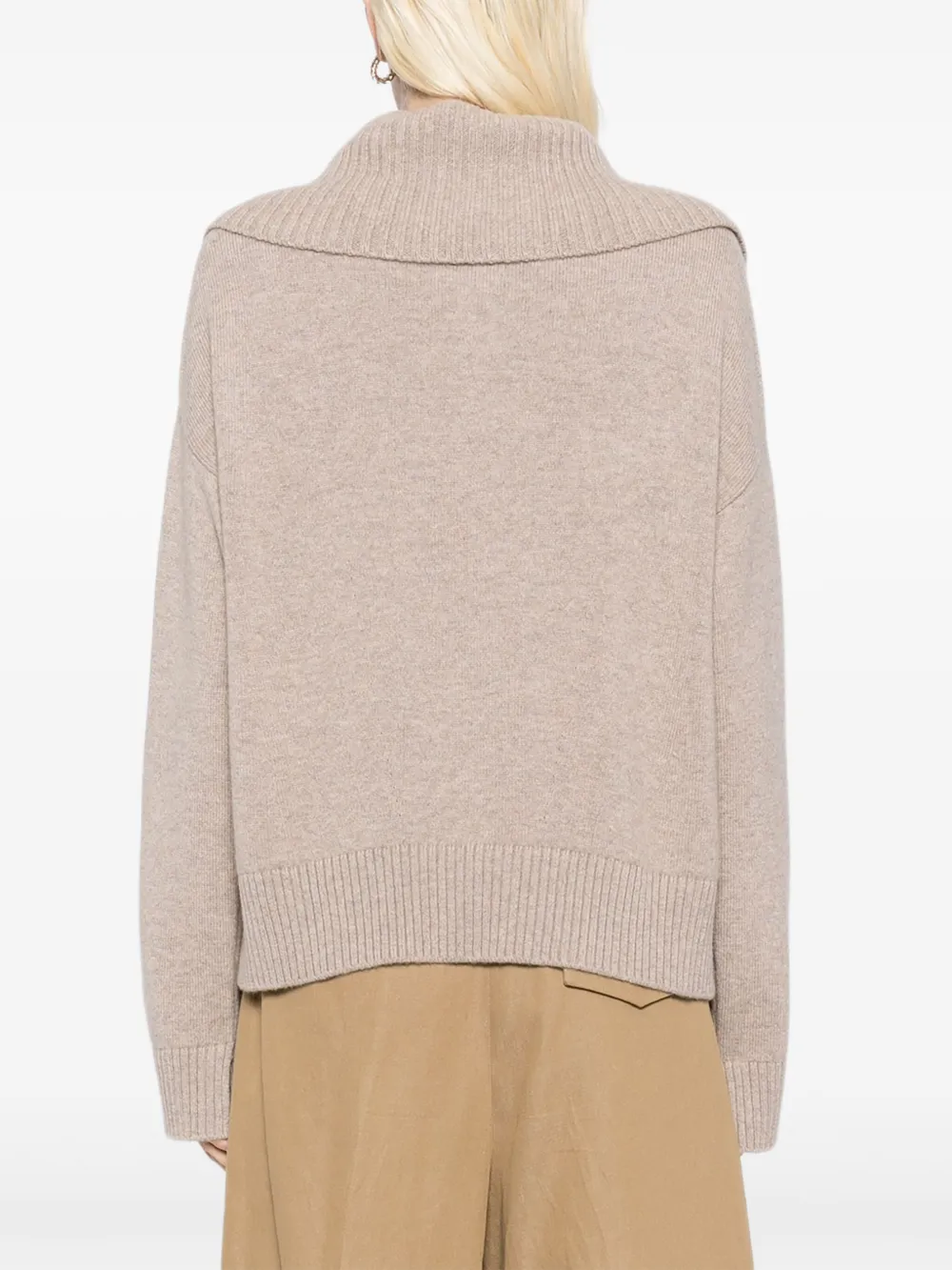 N.Peal Kasjmier trui Beige