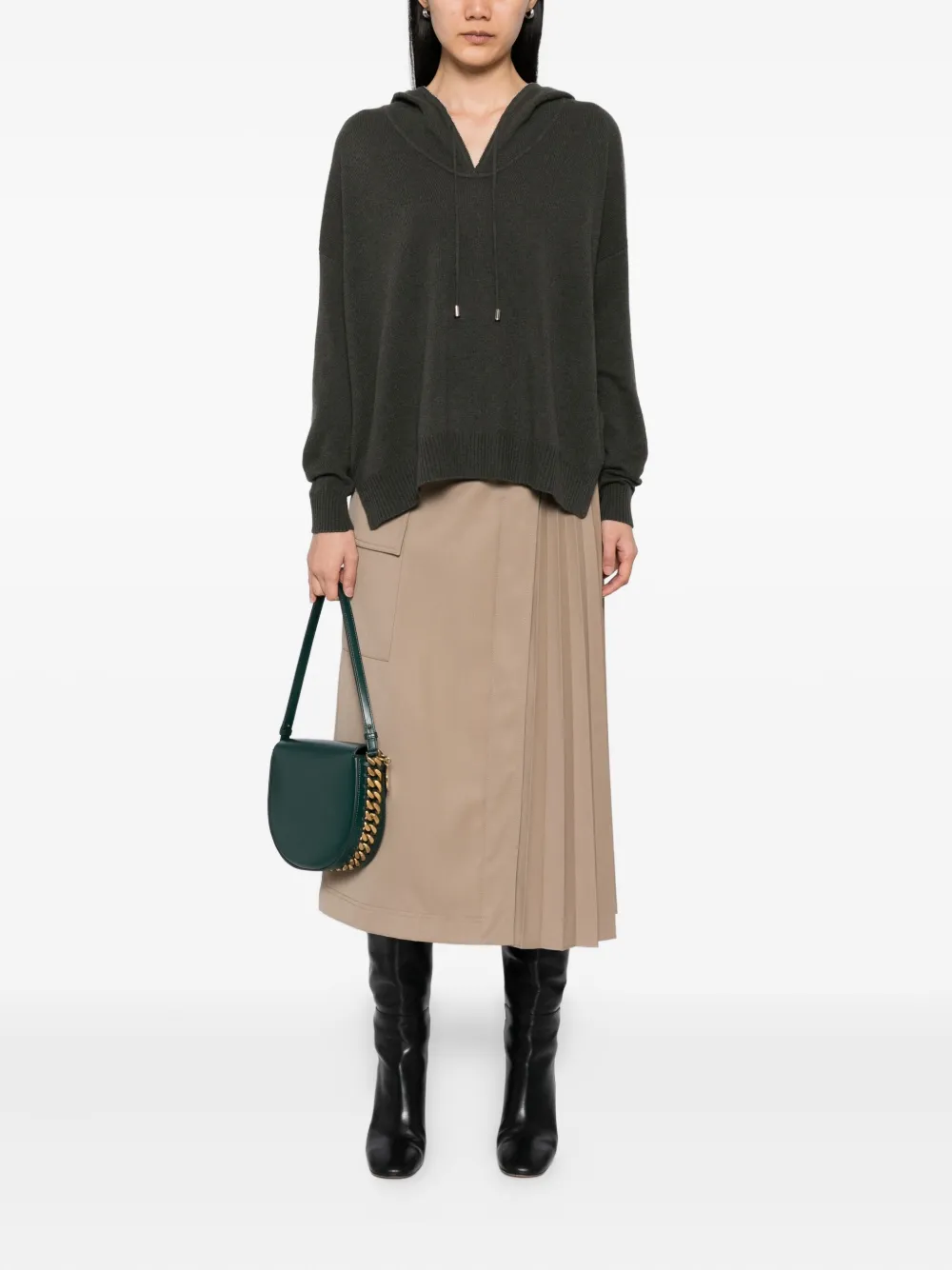 N.Peal Maya hoodie - Groen
