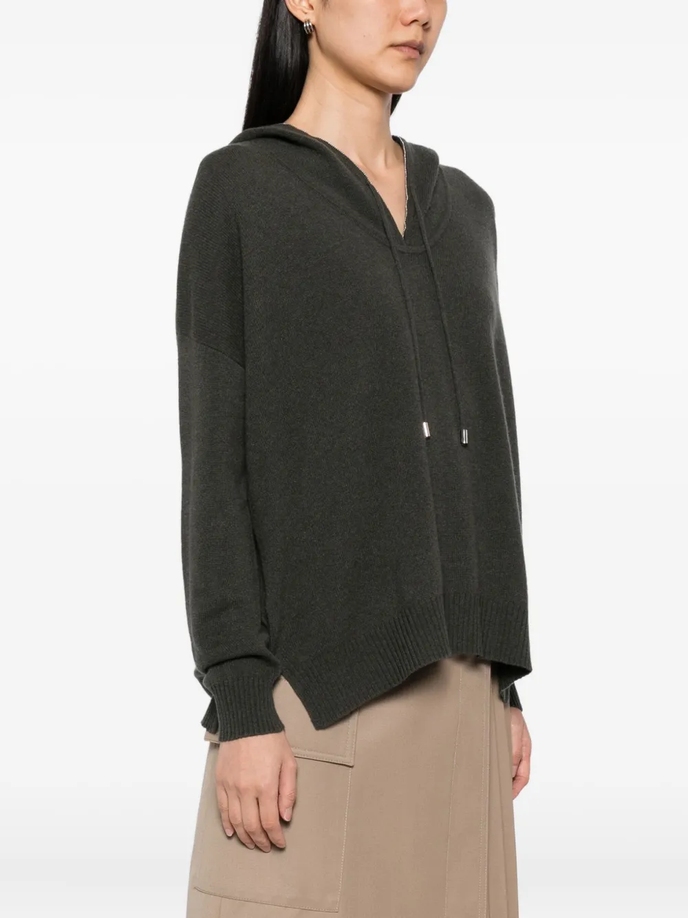 N.Peal Maya hoodie Groen