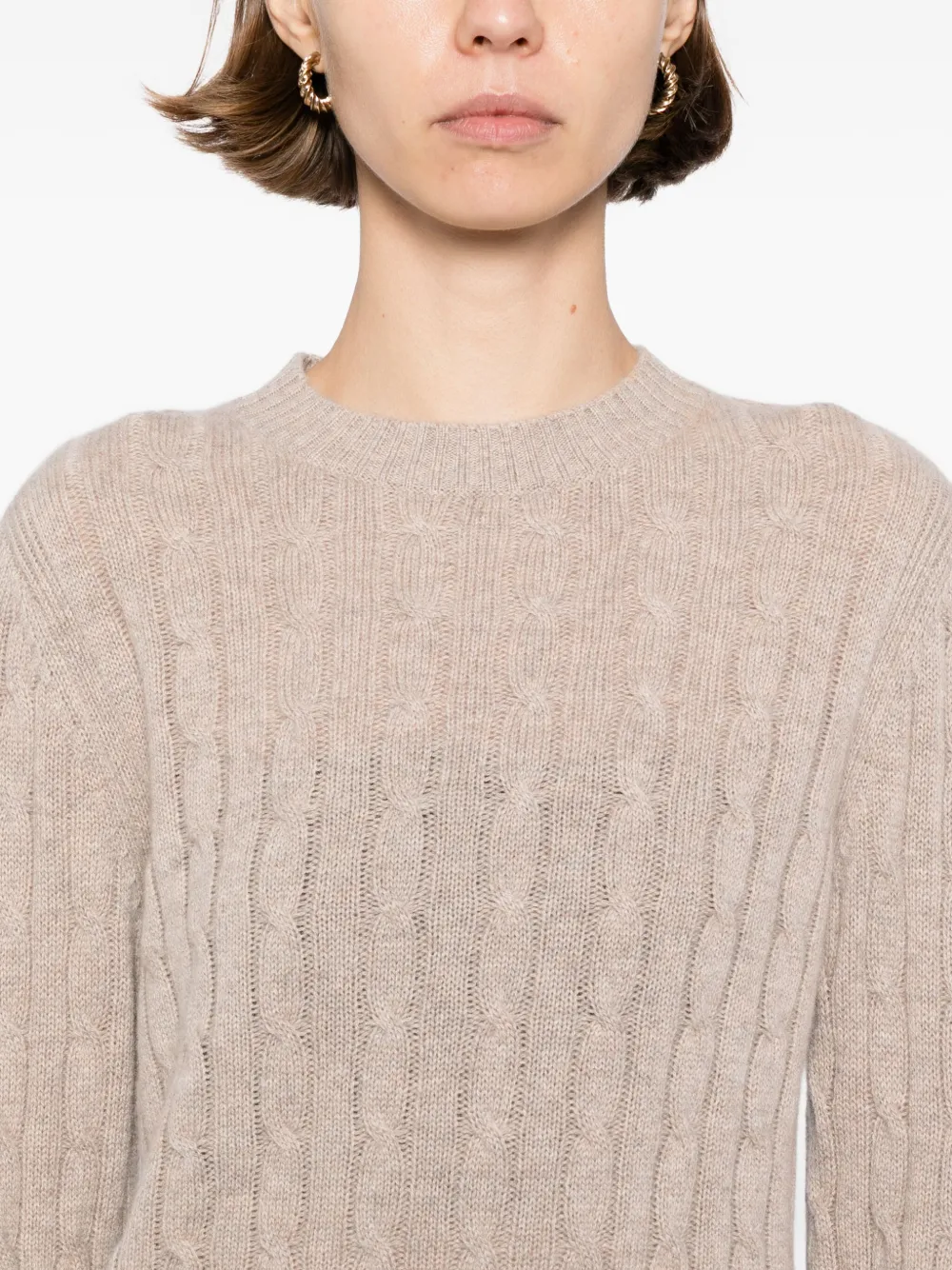 N.Peal Adelyn trui Bruin