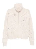 N.Peal Hero cardigan - Neutrals