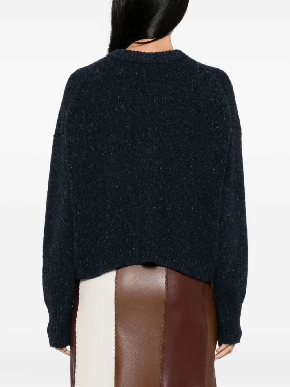 N.Peal Marl trui Blauw