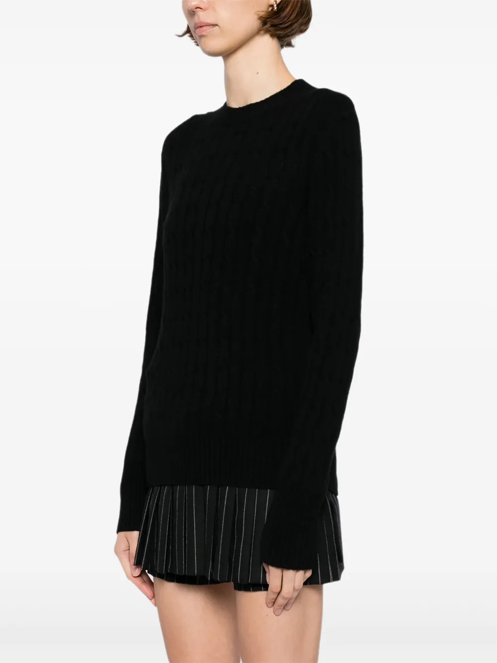 N.Peal Adelyn trui Zwart