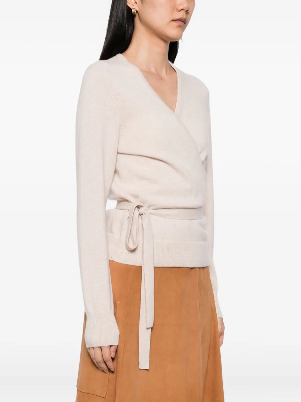 N.Peal Arabella wikkelvest Beige