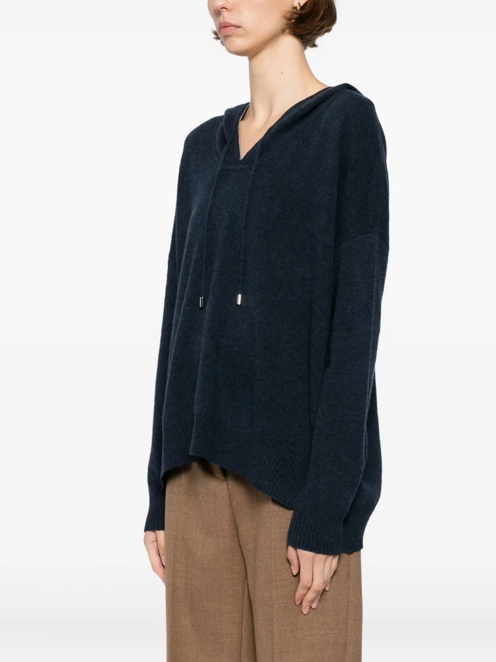 N.Peal Maya hoodie Blauw