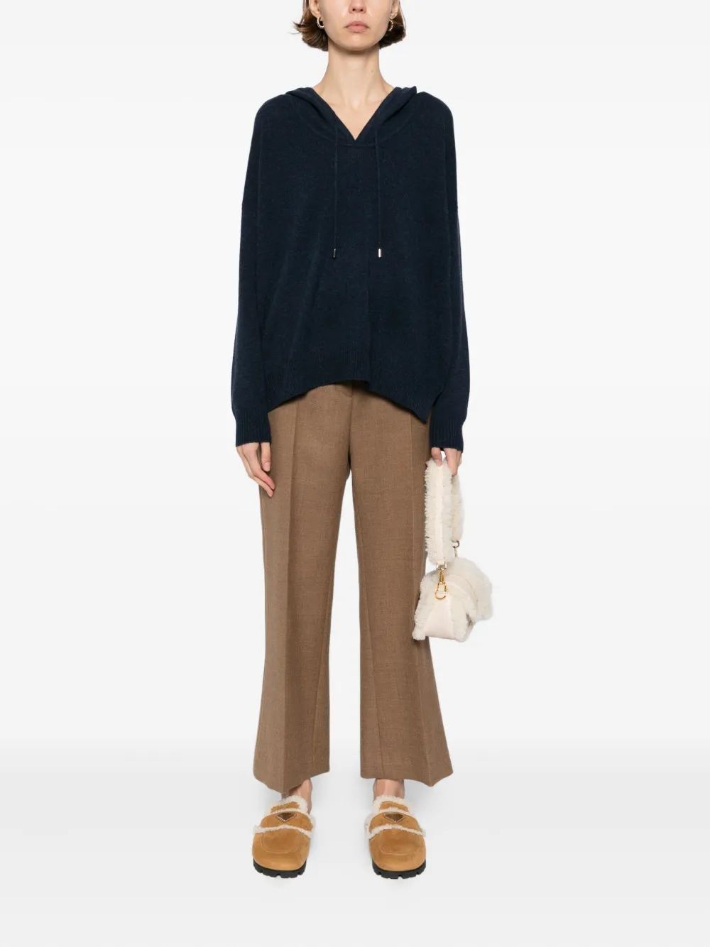 N.Peal Maya hoodie - Blauw