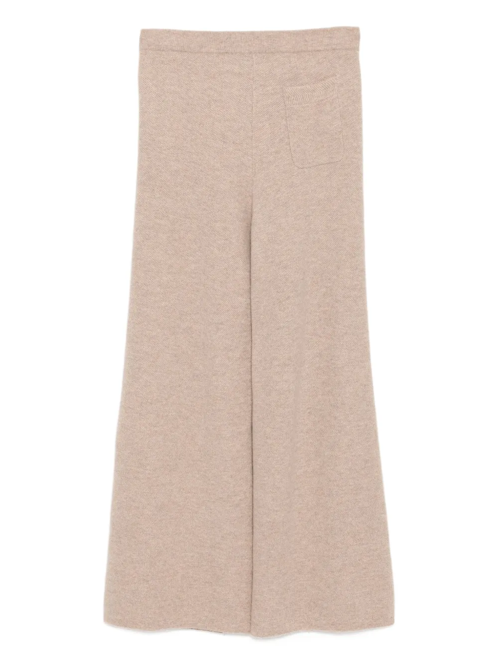 N.Peal Gebreide broek Beige