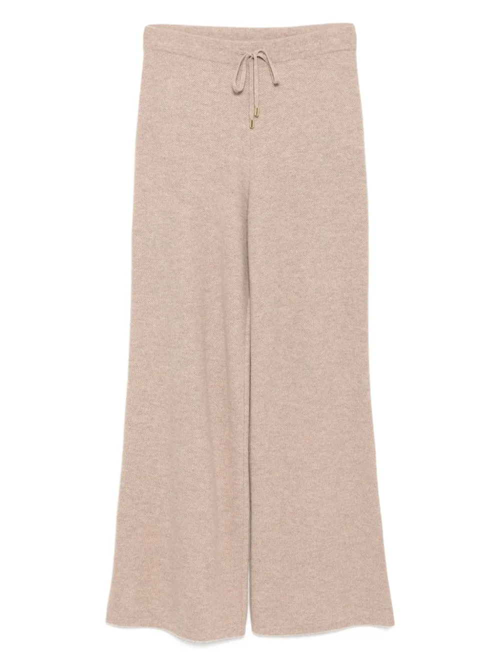 N.Peal Gebreide broek Beige