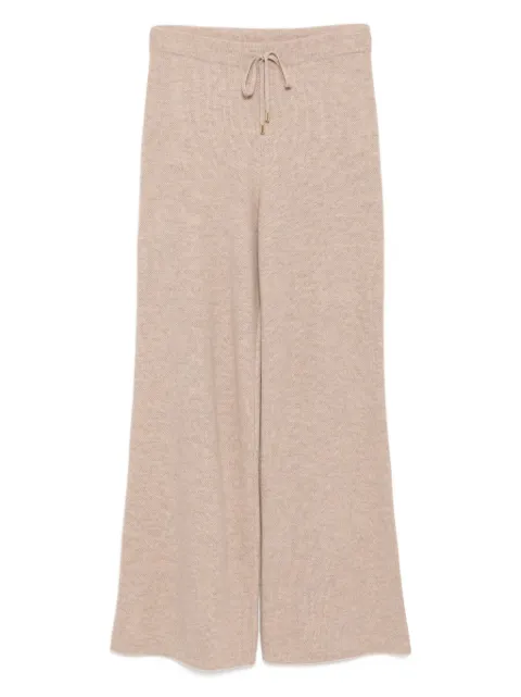 N.Peal honeycomb knit trousers