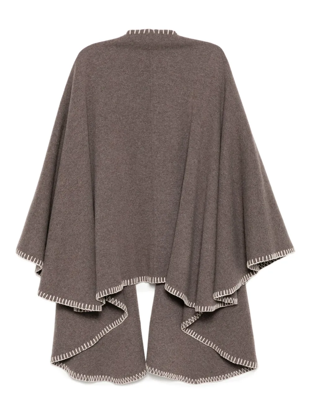 N.Peal Milano Stitch Trim cape | Capes | Image 2