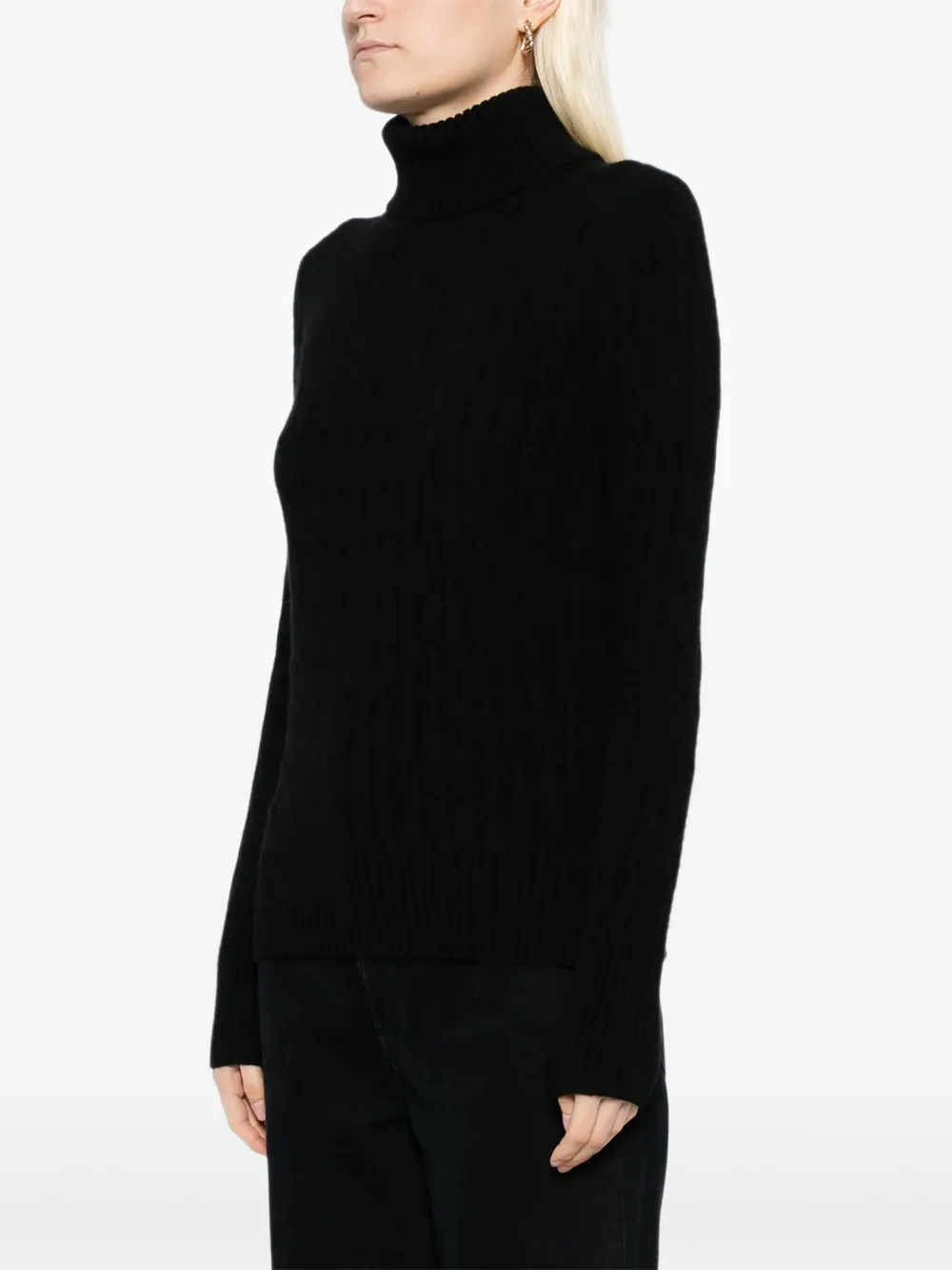 N.Peal Adelyn trui Zwart