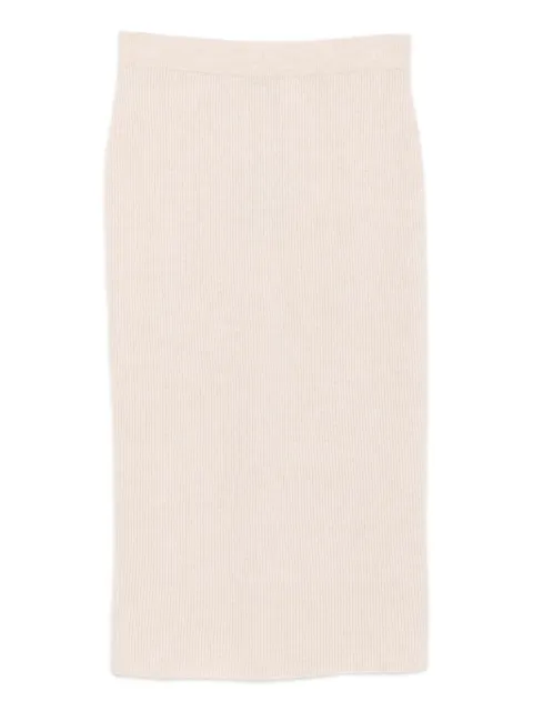 N.Peal Rib Knit skirt