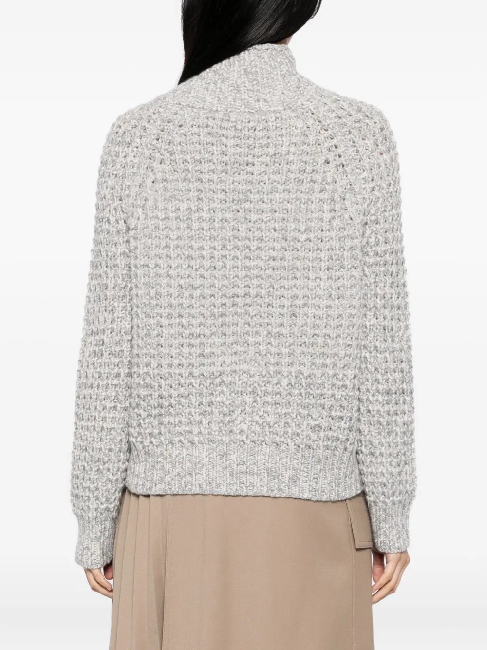 N.Peal Super chunky trui Grijs