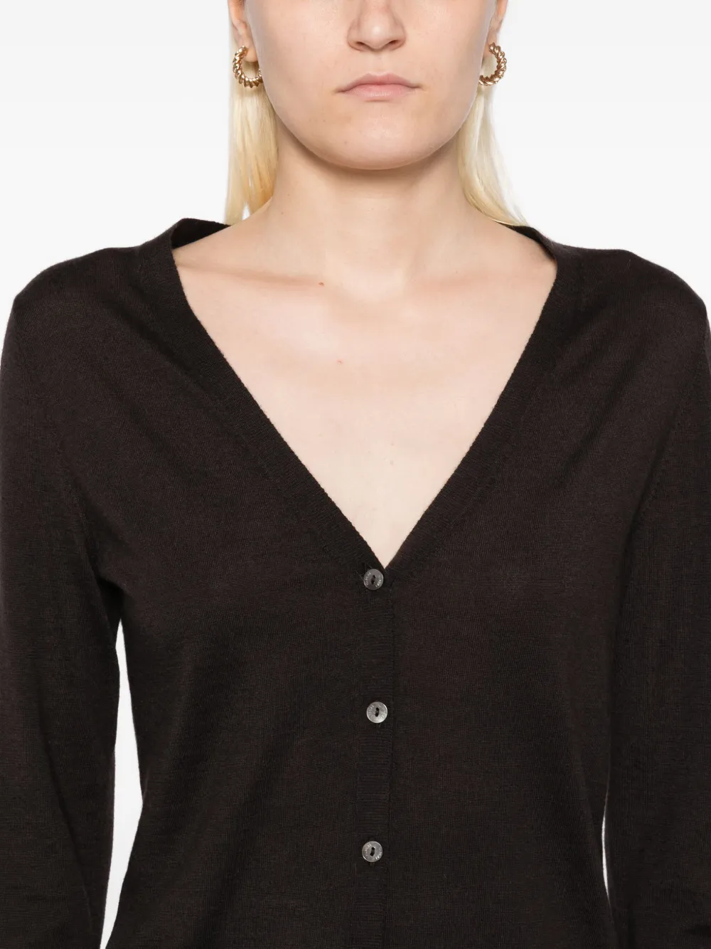 N.Peal Mia Vest Bruin