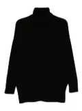 N.Peal Longline sweater - Black