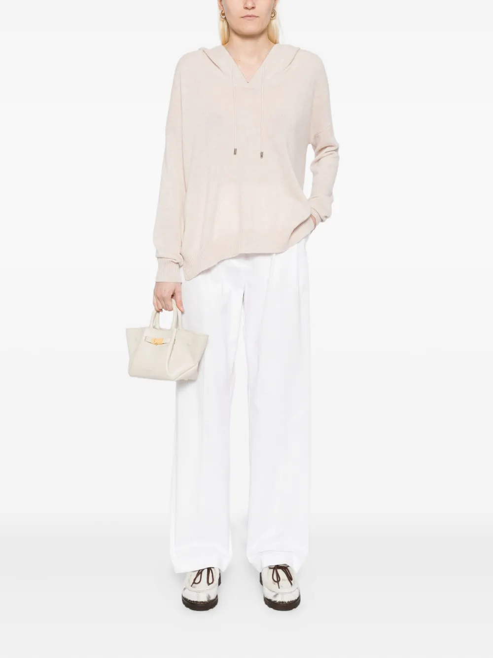N.Peal Maya hoodie - Beige