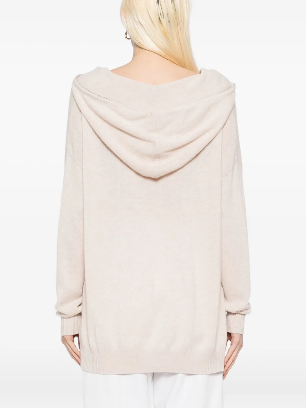 N.Peal Maya hoodie Beige