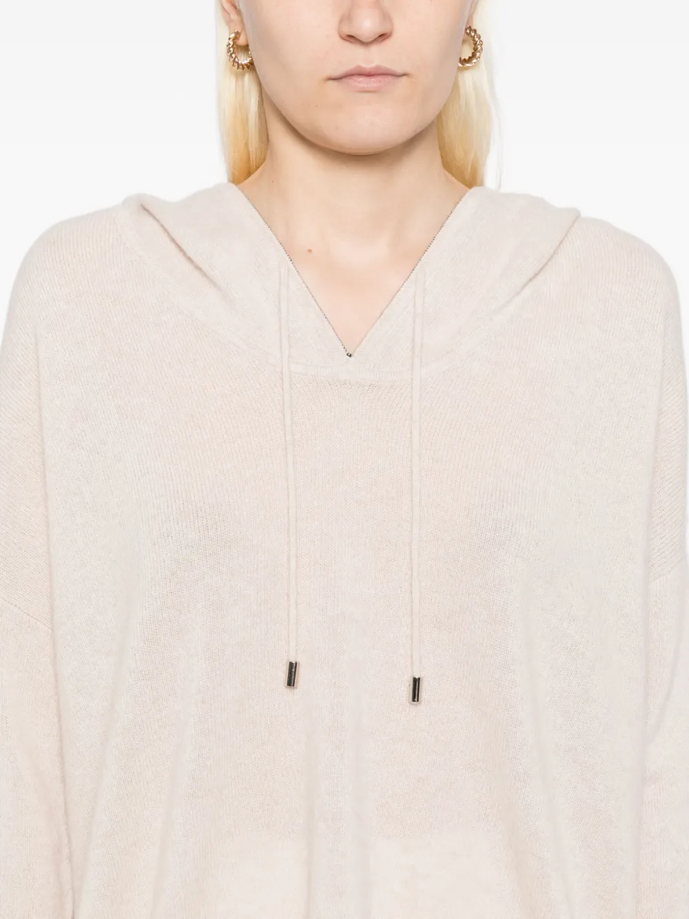 N.Peal Maya hoodie Beige