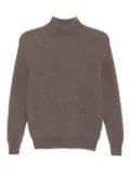 N.Peal Honeycomb jumper - Brown