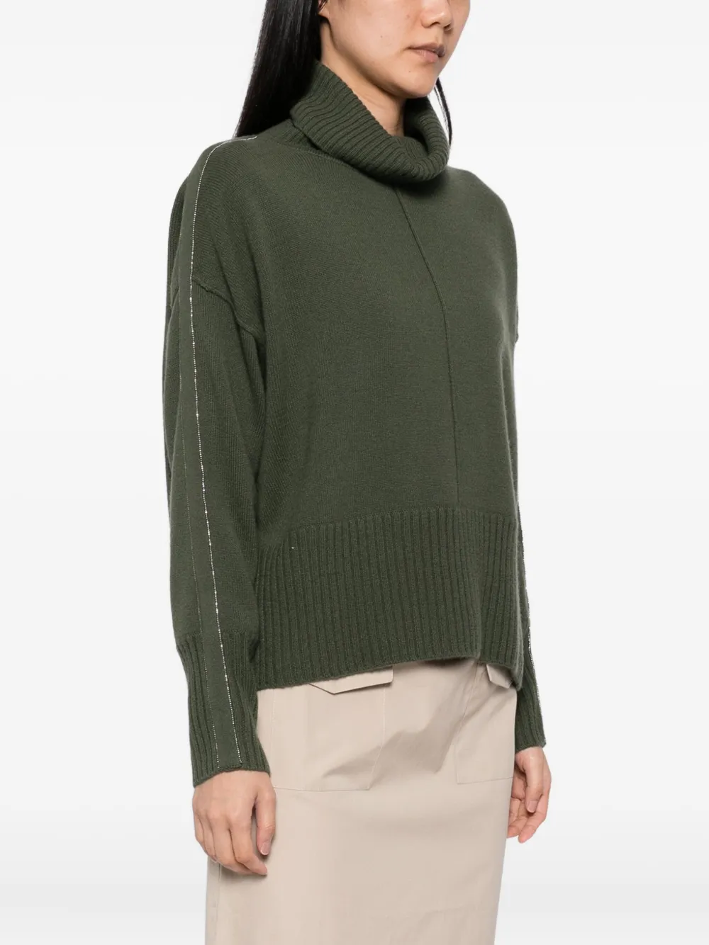 N.Peal Mollie trui Groen