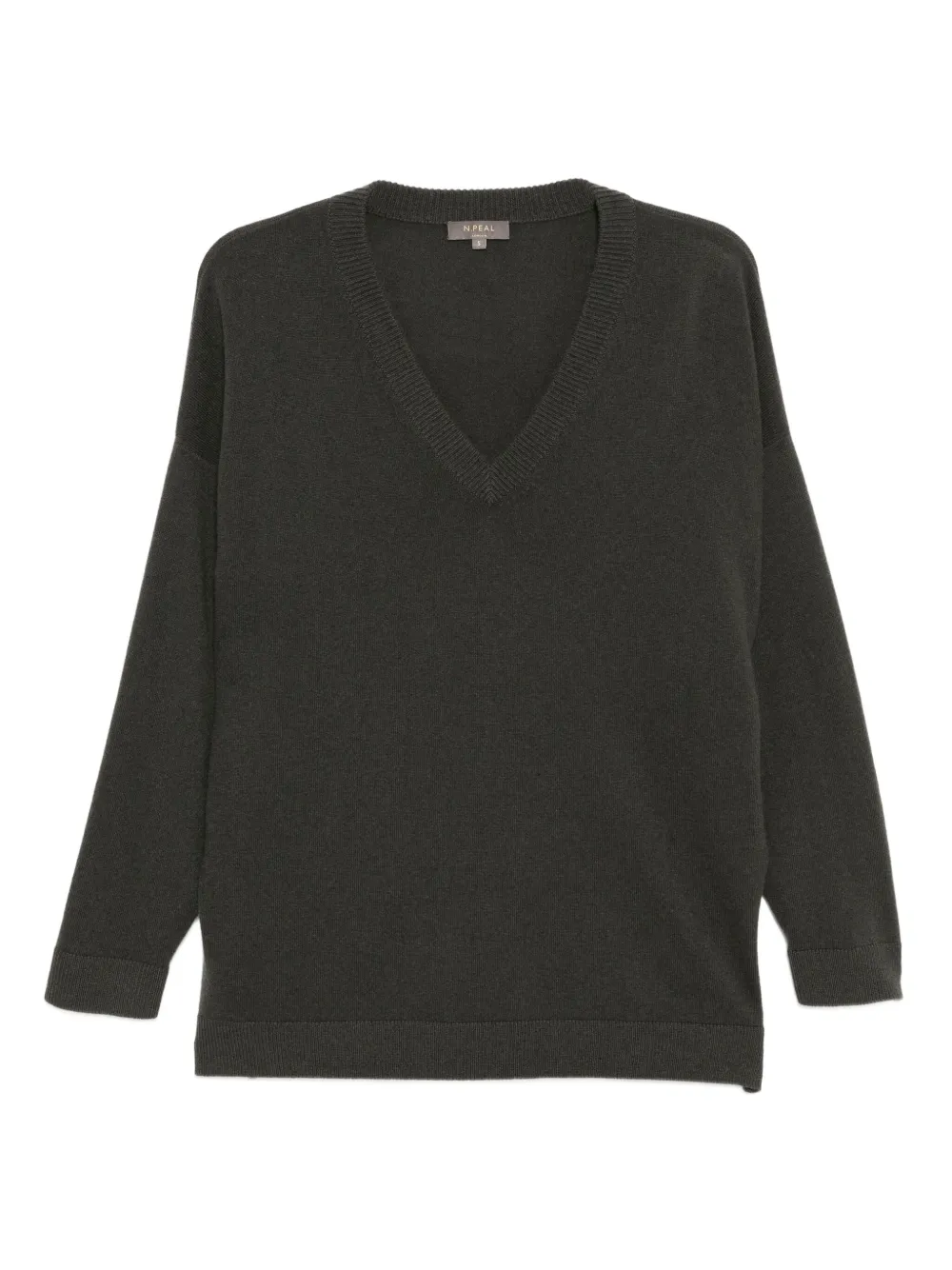 N.Peal V-neck jumper - グリーン N.Peal V-neck jumper - グリーン