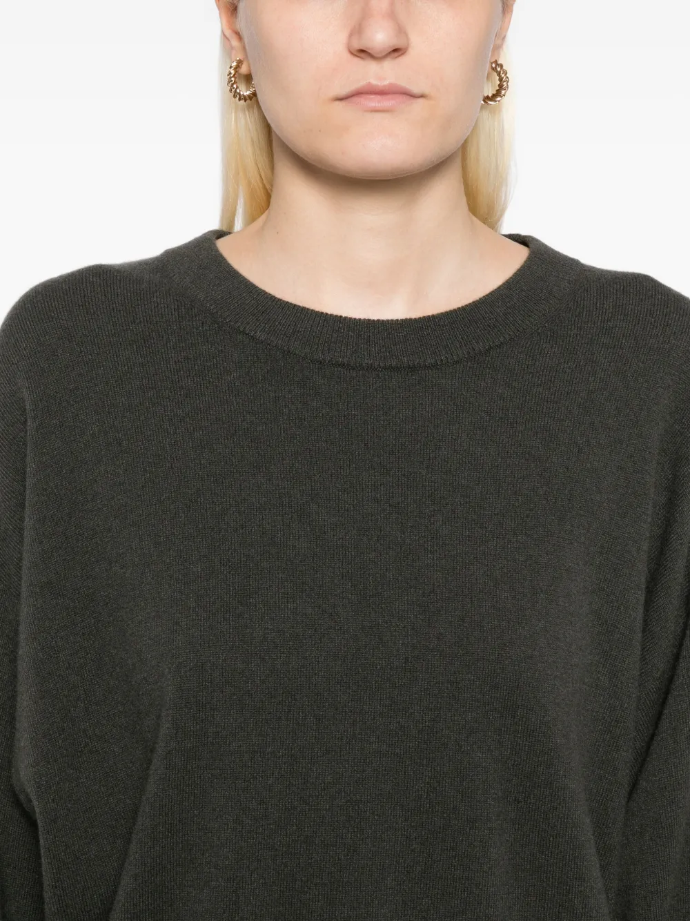 N.Peal Oversized trui Groen
