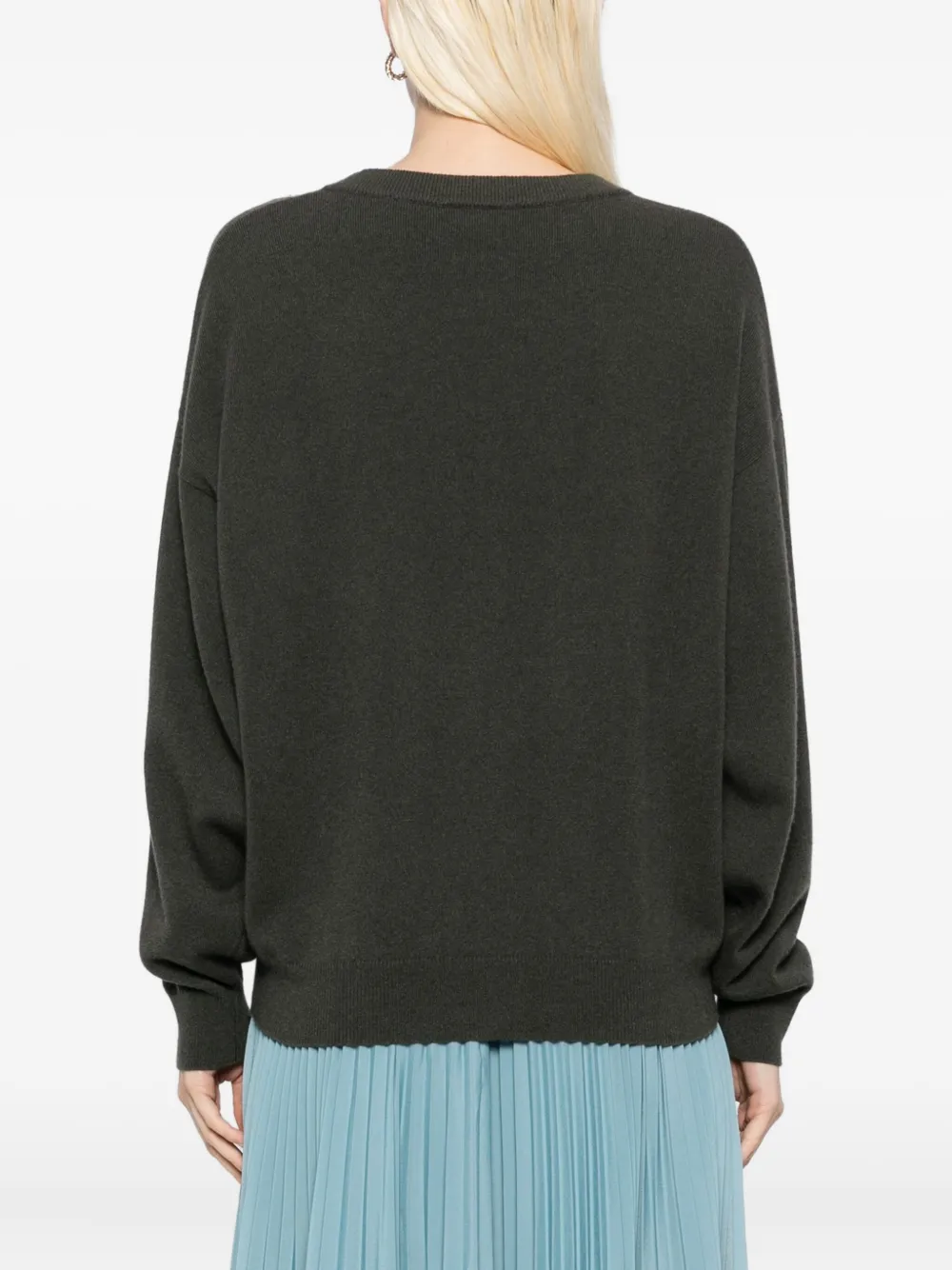 N.Peal Oversized trui Groen