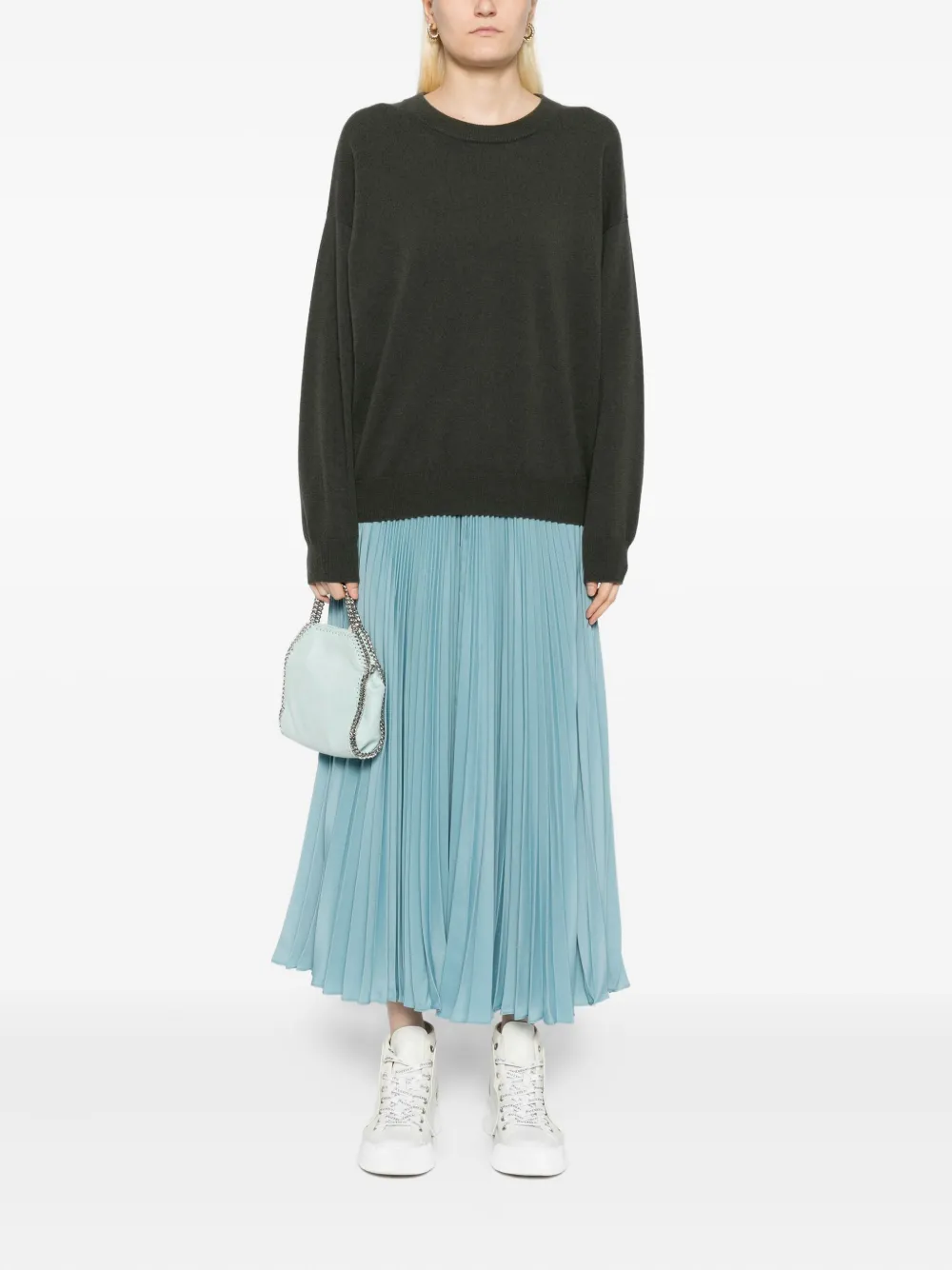 N.Peal Oversized trui Groen