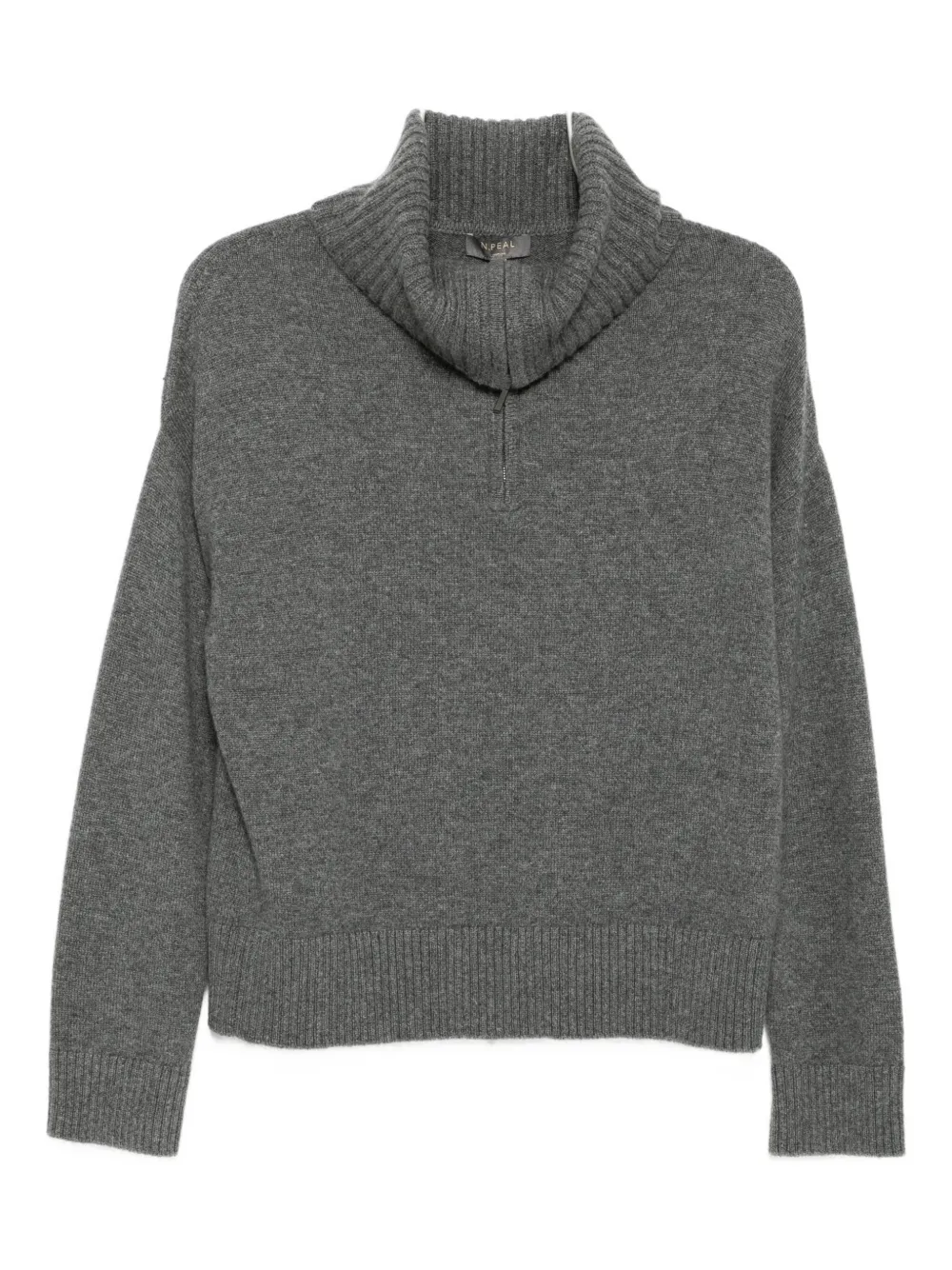 N.Peal Maglione in cashmere - Grigio
