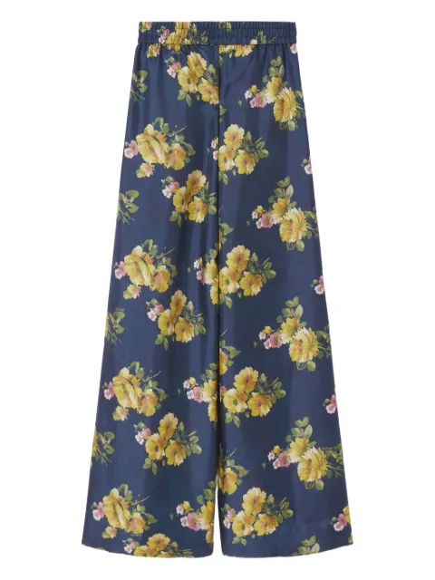 La DoubleJ floral-print palazzo pants