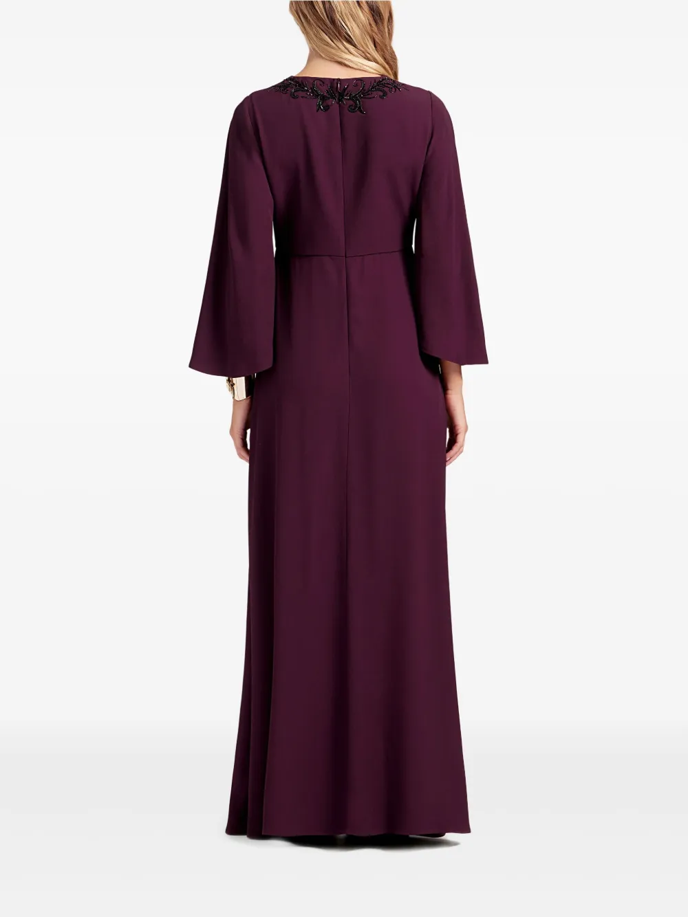 La DoubleJ Sorella maxi-jurk met klokmouwen Rood