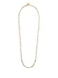 La DoubleJ chain-link necklace - Gold