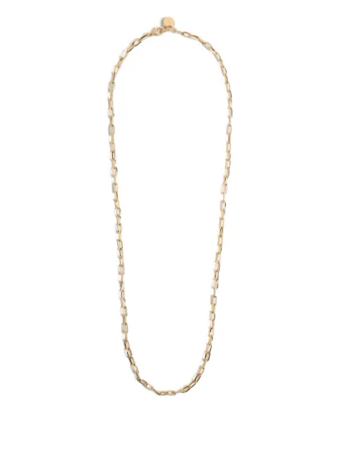La DoubleJ chain-link necklace
