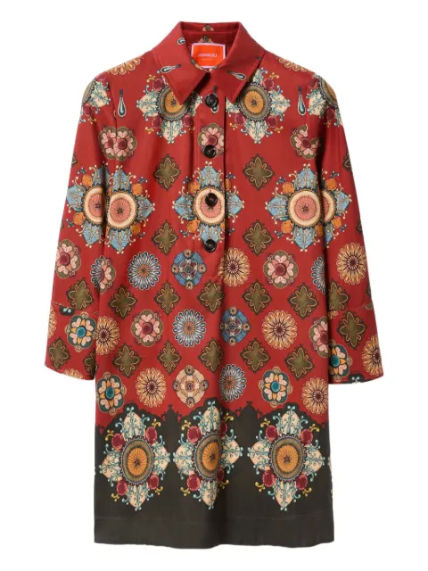 La DoubleJ vestido corto con estampado geométrico
