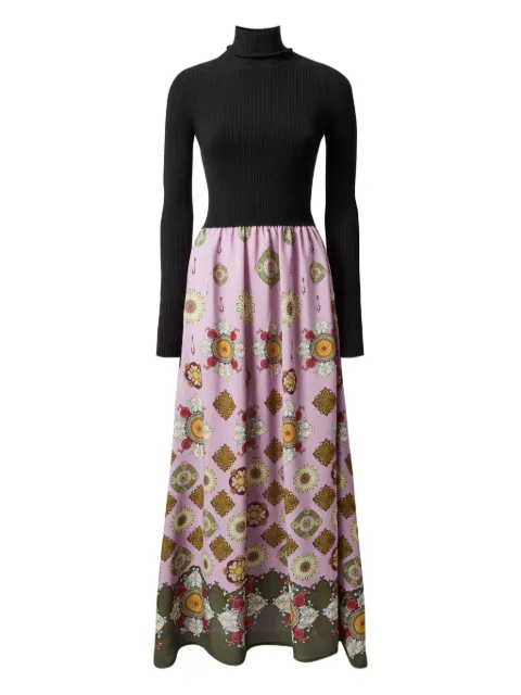 La DoubleJ Lunaria turtleneck maxi dress