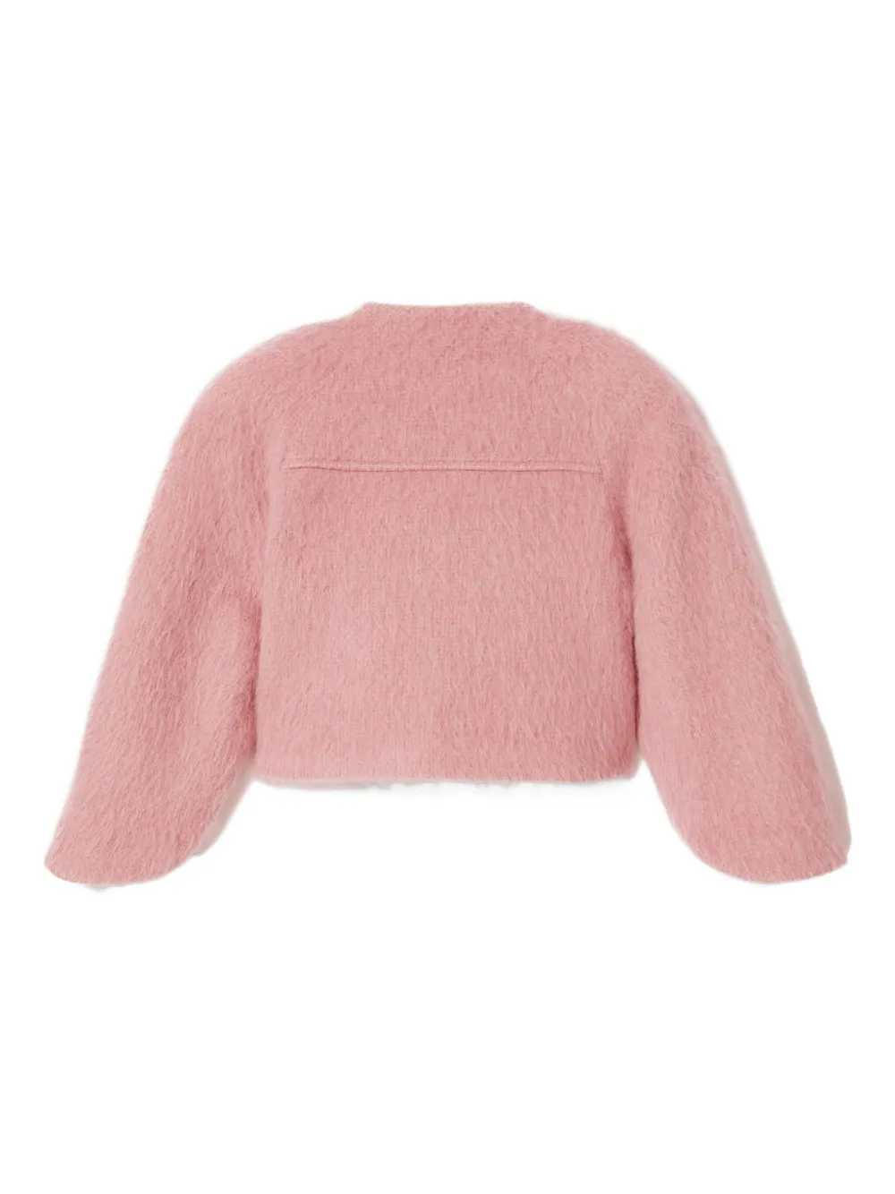 La DoubleJ Blair jack van wolblend met wijde mouwen Roze