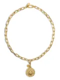 La DoubleJ Winged Scarab charm - Gold