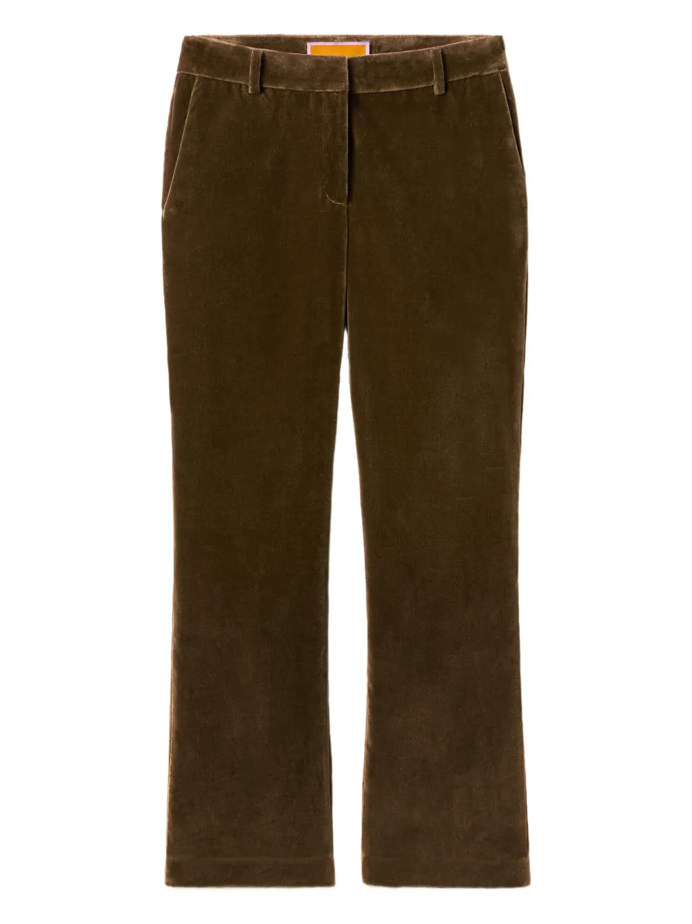 La DoubleJ 24/7 velvet trousers | Green | Image 1