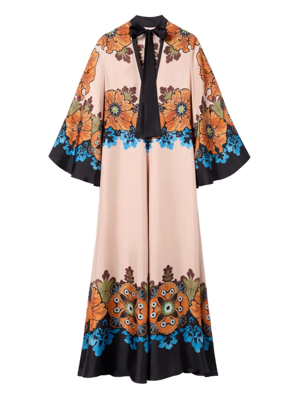 La DoubleJ Magnifico floral-print maxi dress | Neutrals | Image 1
