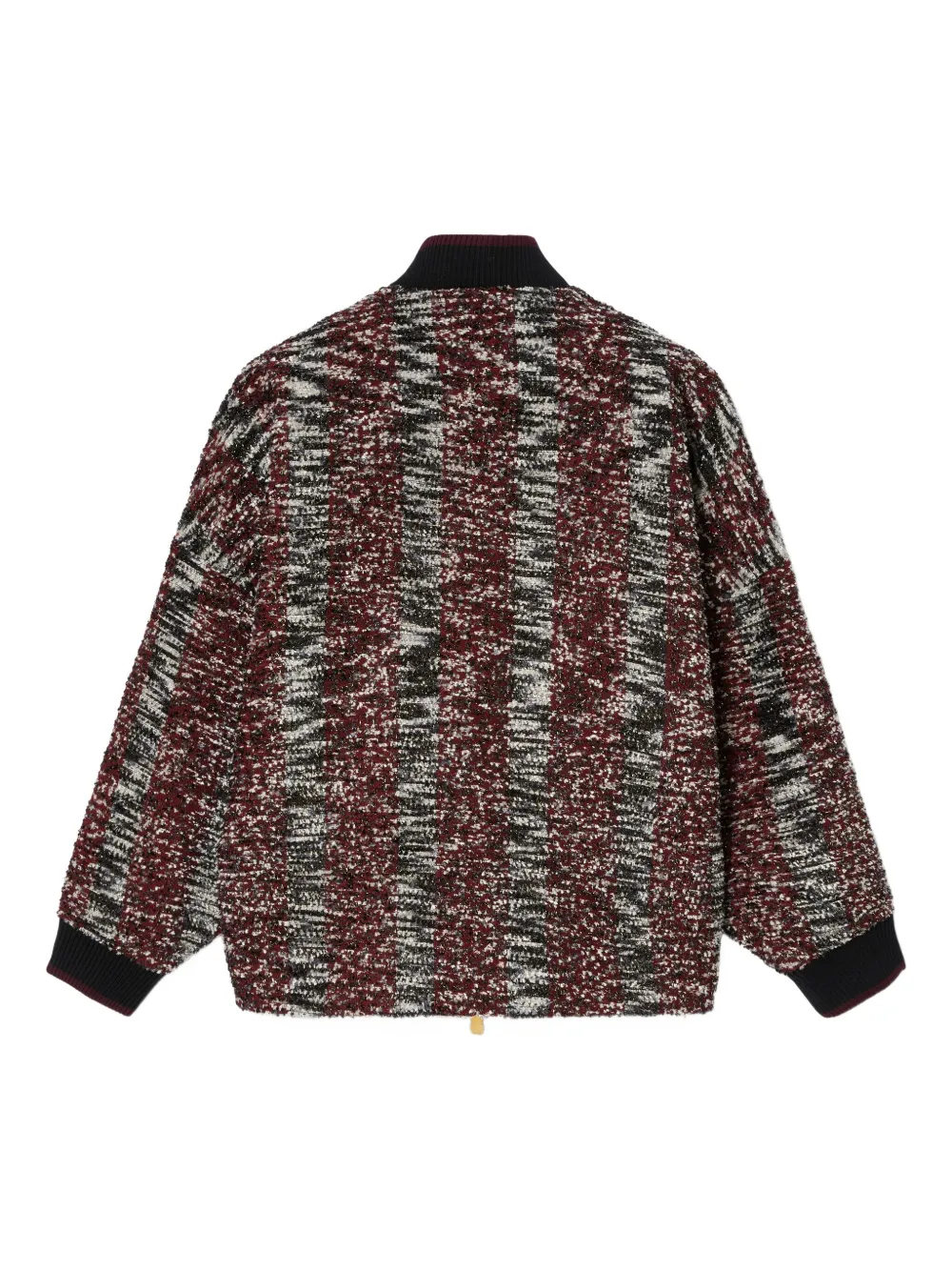 La DoubleJ Bomberjack met rits Zwart