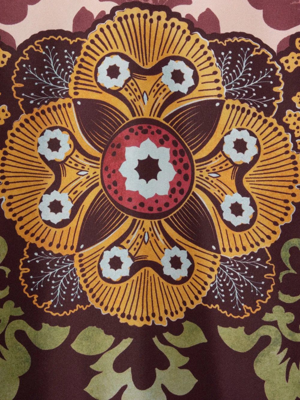 La DoubleJ Blouse met bloemenprint Rood