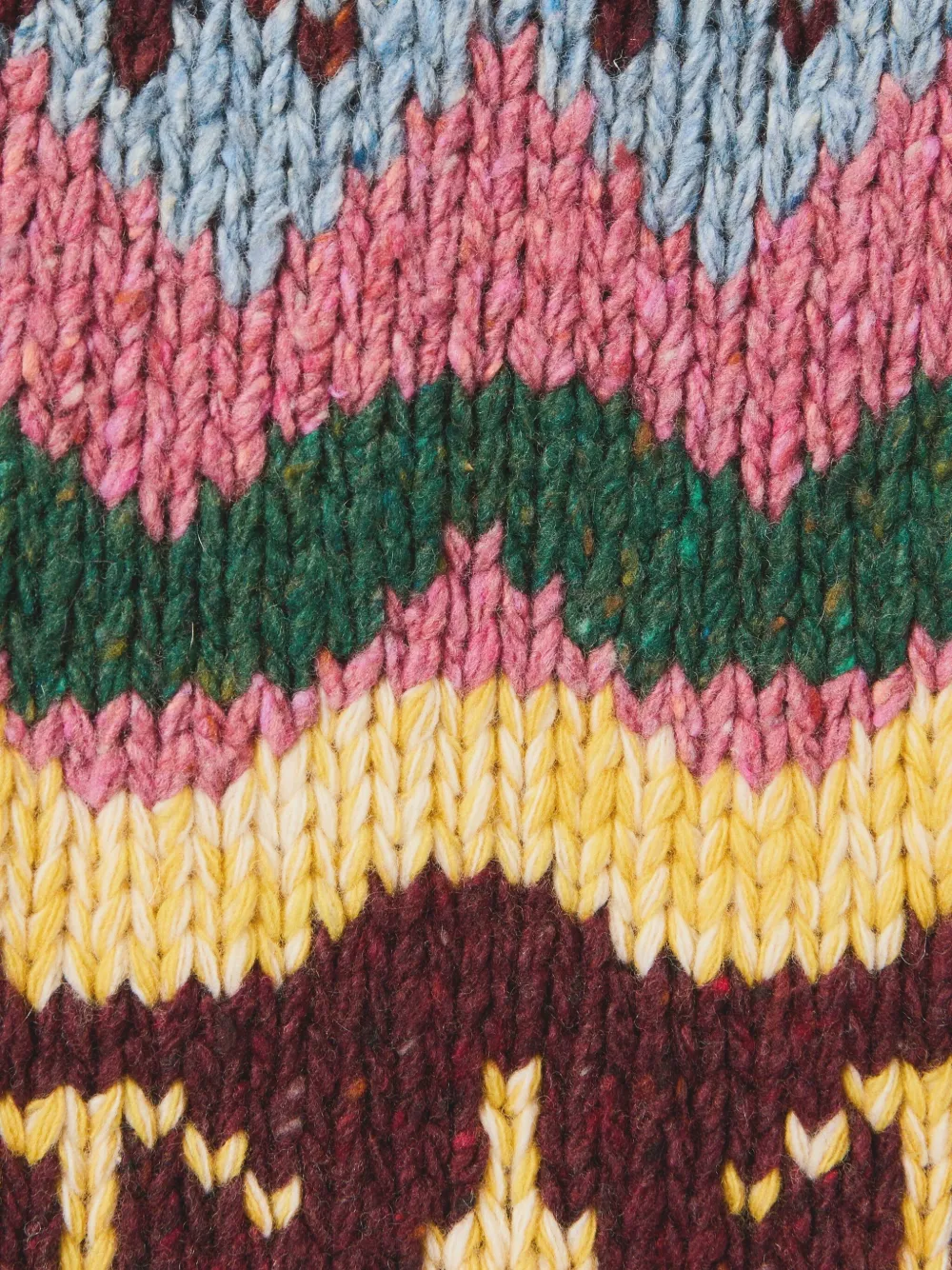 La DoubleJ Chalet gebreide mini-rok Grijs