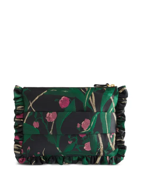 La DoubleJ bolsa de mano con estampado floral