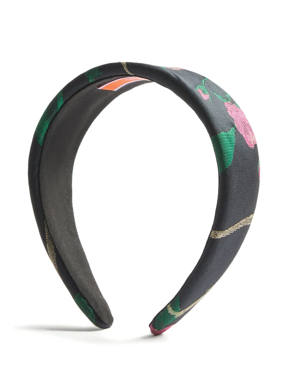 La DoubleJ floral-jacquard flat headband | Image 2