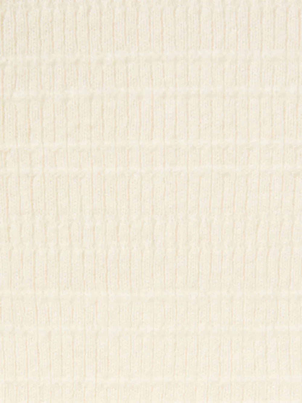 La Doublej Scallop-trimmed Wool-blend Sweater In Neutral