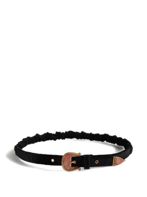 La DoubleJ elasticated cotton-blend belt