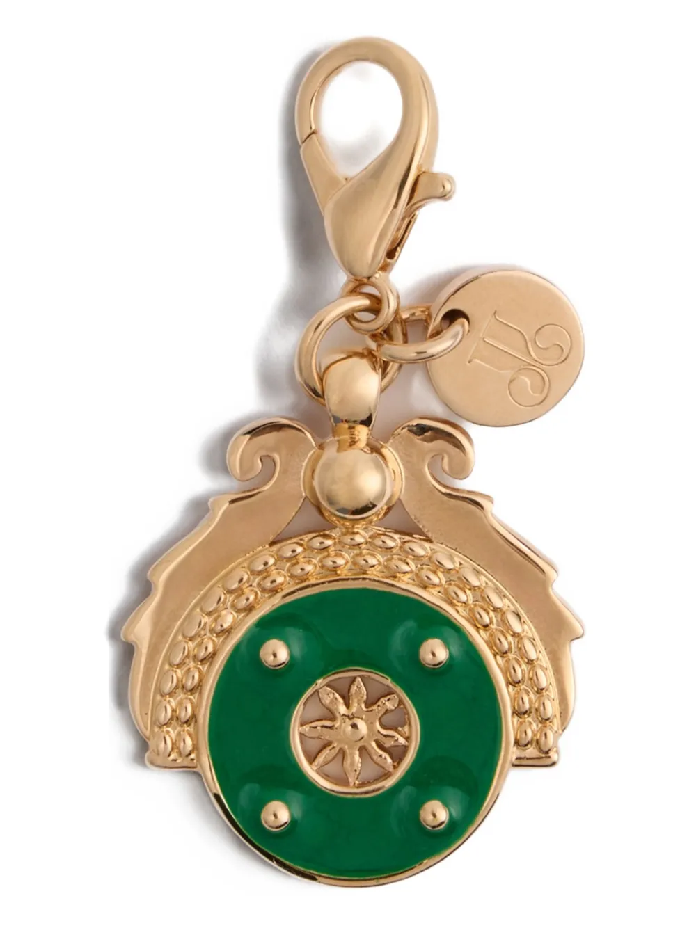  La Doublej Medallion Charm Pendant - Gold 
