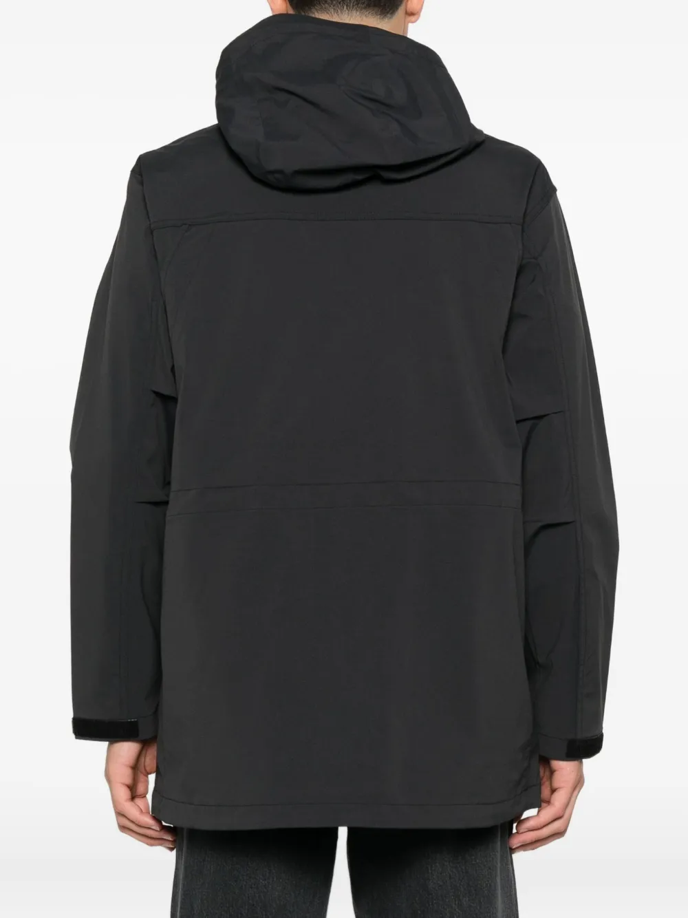 Carhartt WIP Bowden regenjas met capuchon Zwart
