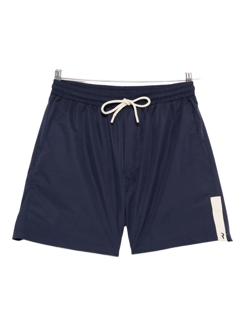 drawstring-fastening swim shorts